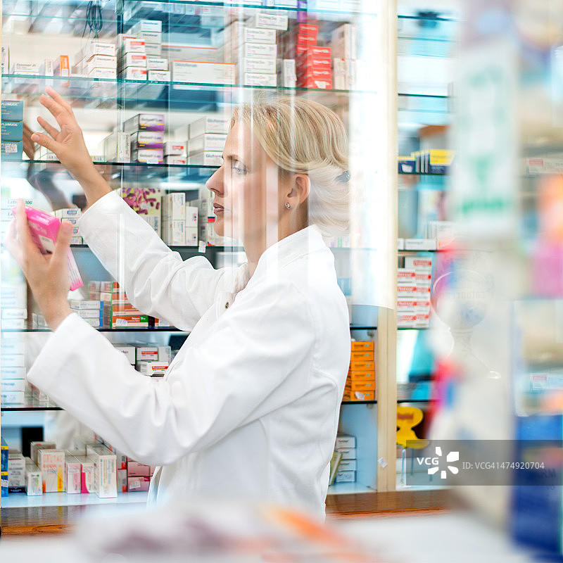 女药剂师图片素材