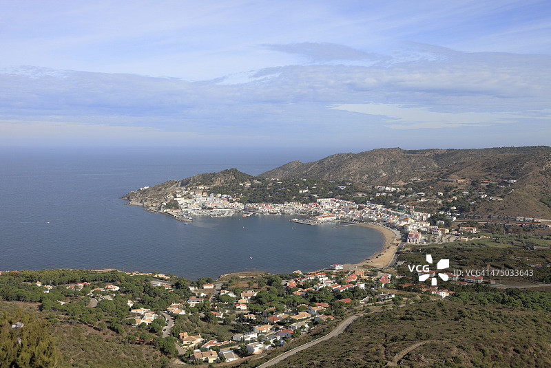 西班牙布拉瓦海岸塞尔瓦港图片素材