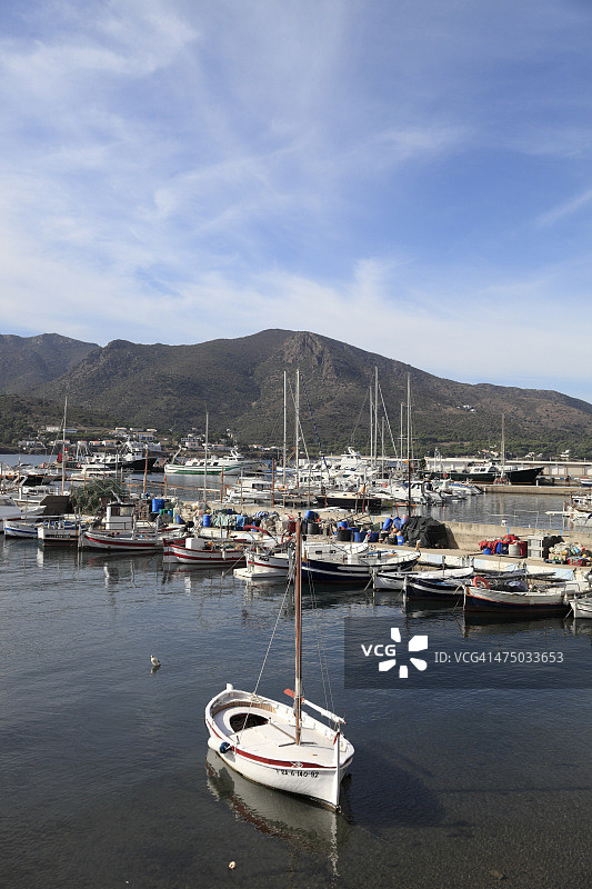 西班牙布拉瓦海岸塞尔瓦港图片素材