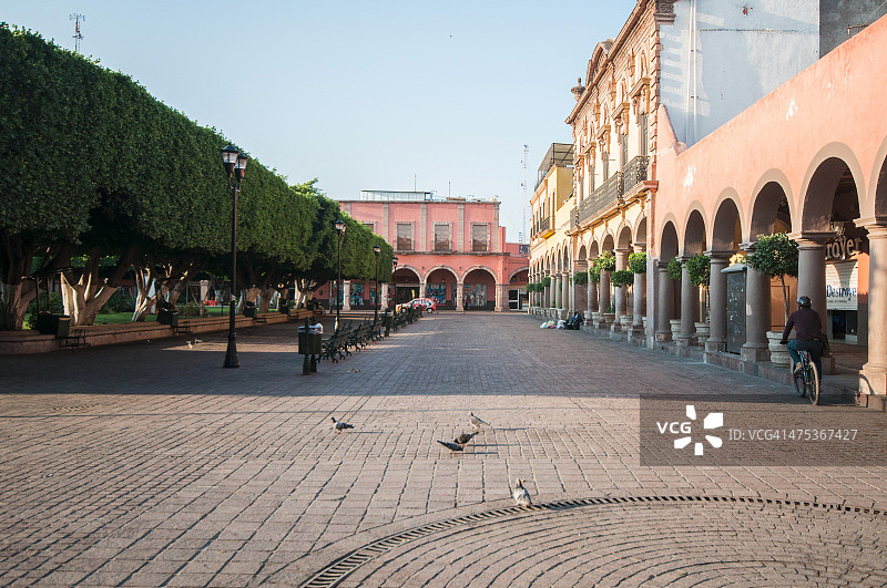 墨西哥瓜纳华托州塞拉亚主花园图片素材