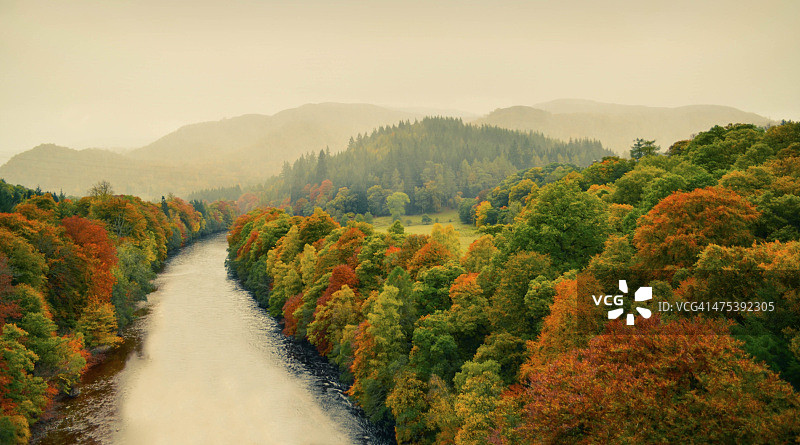 苏格兰的秋天图片素材