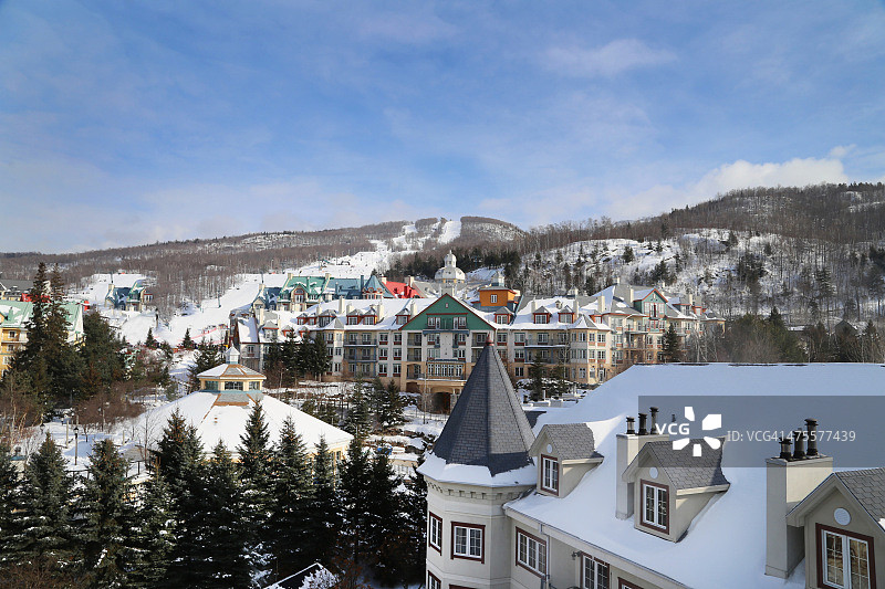 翠湖山庄滑雪场图片素材
