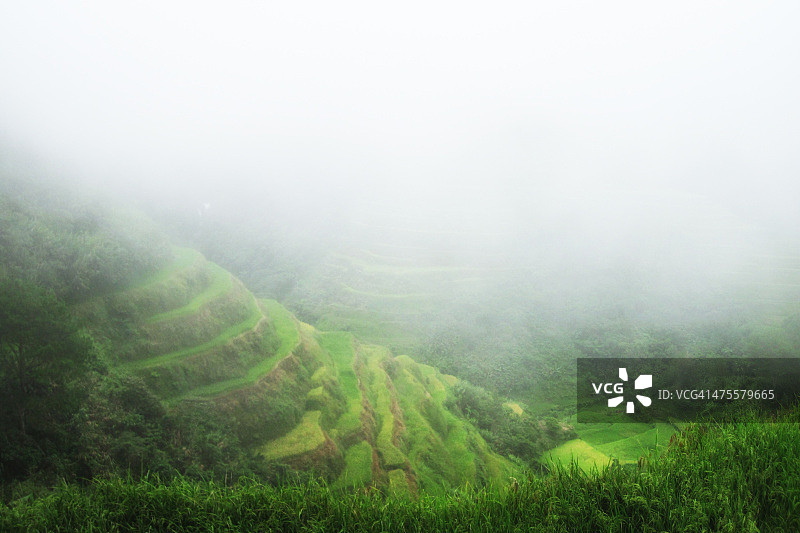 巴纳韦梯田图片素材