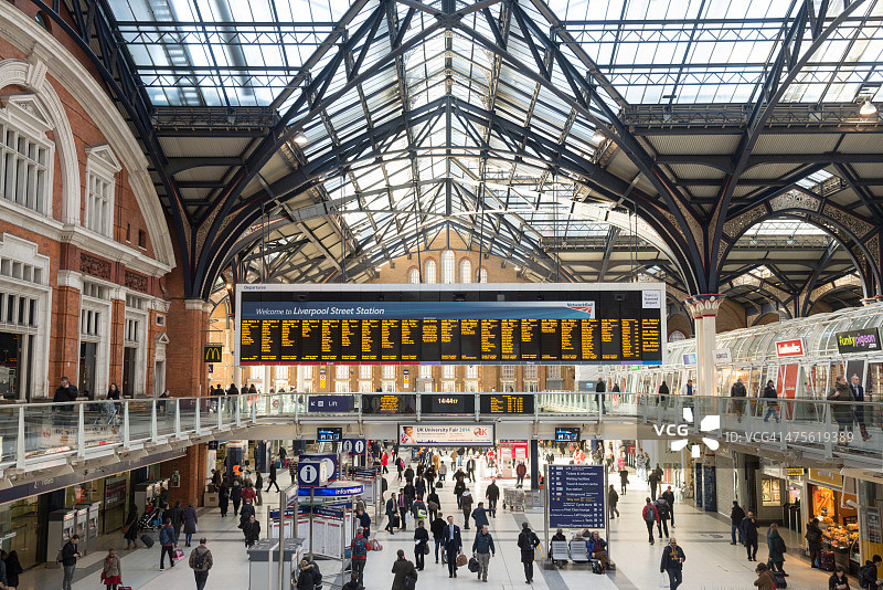 英国火车旅行图片素材