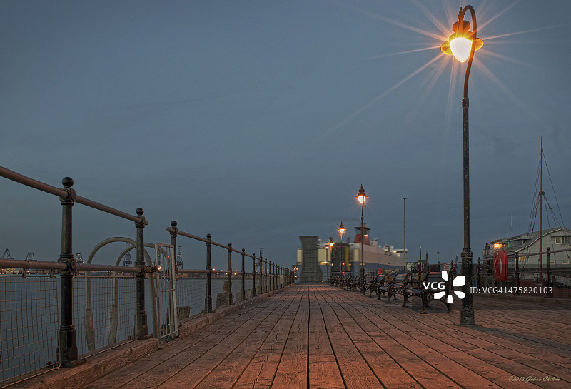 半便士码头图片素材