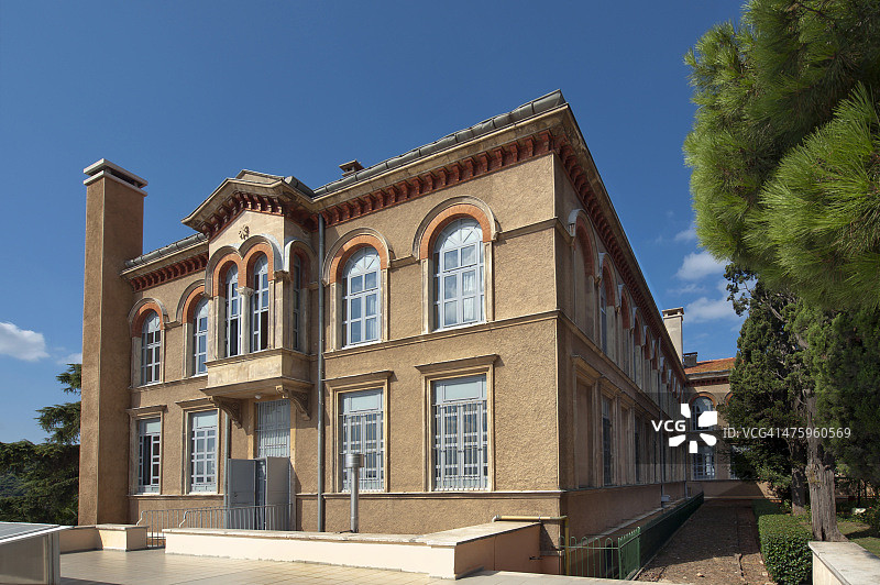 海贝利阿达的希腊正教神学院图片素材