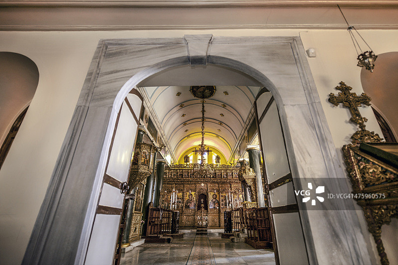 希腊东正教神学院教堂图片素材