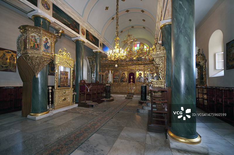 希腊东正教神学院教堂图片素材