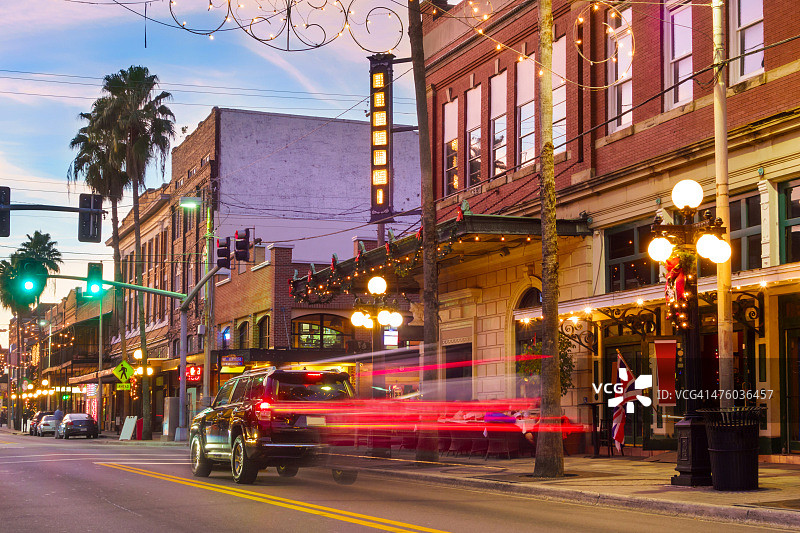 佛罗里达州坦帕市伊博城图片素材