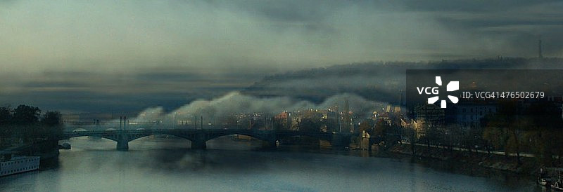 多瑙河的清晨图片素材