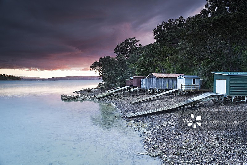 旧船棚图片素材