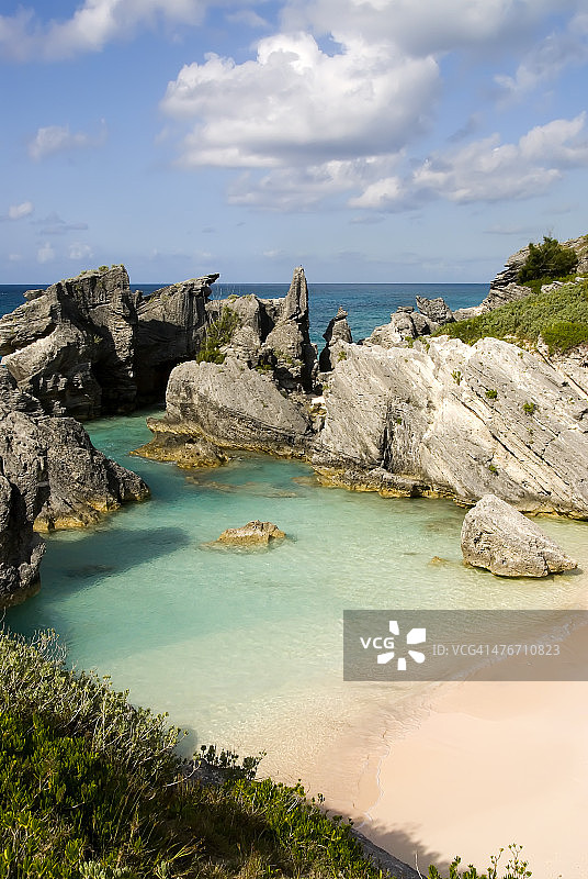 南安普顿百慕大皇家港海湾图片素材