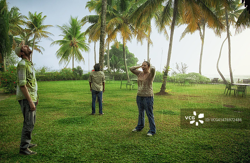啊，雨...图片素材