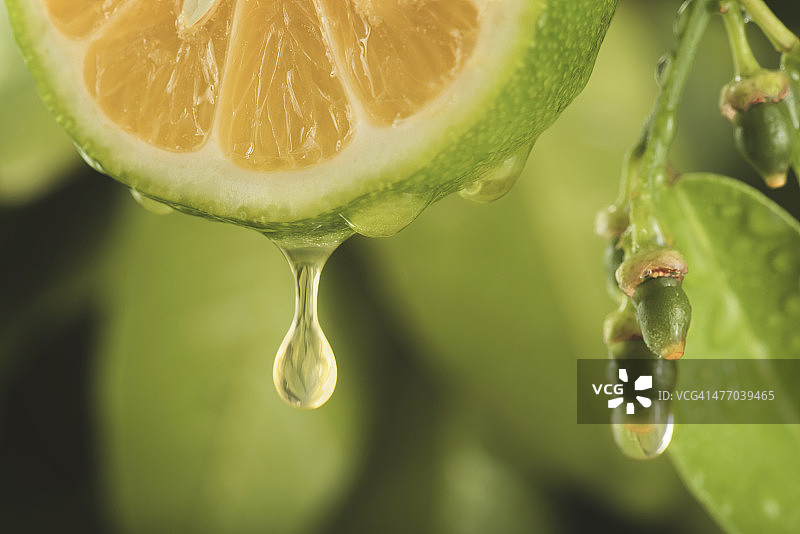 一滴果汁图片素材