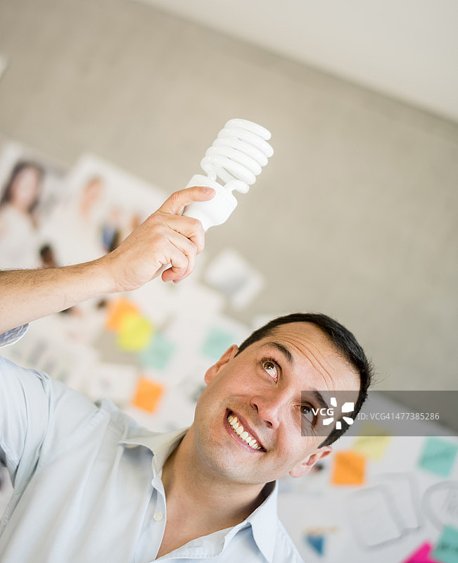 有想法的创意商务男人图片素材