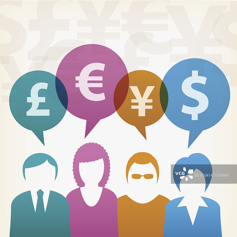 商务用户金融交流图片素材