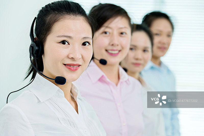 在呼叫中心图片素材