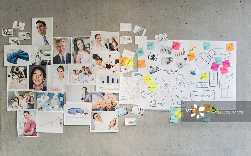 商务墙图图片素材