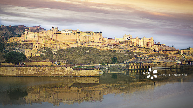 印度斋浦尔琥珀堡图片素材