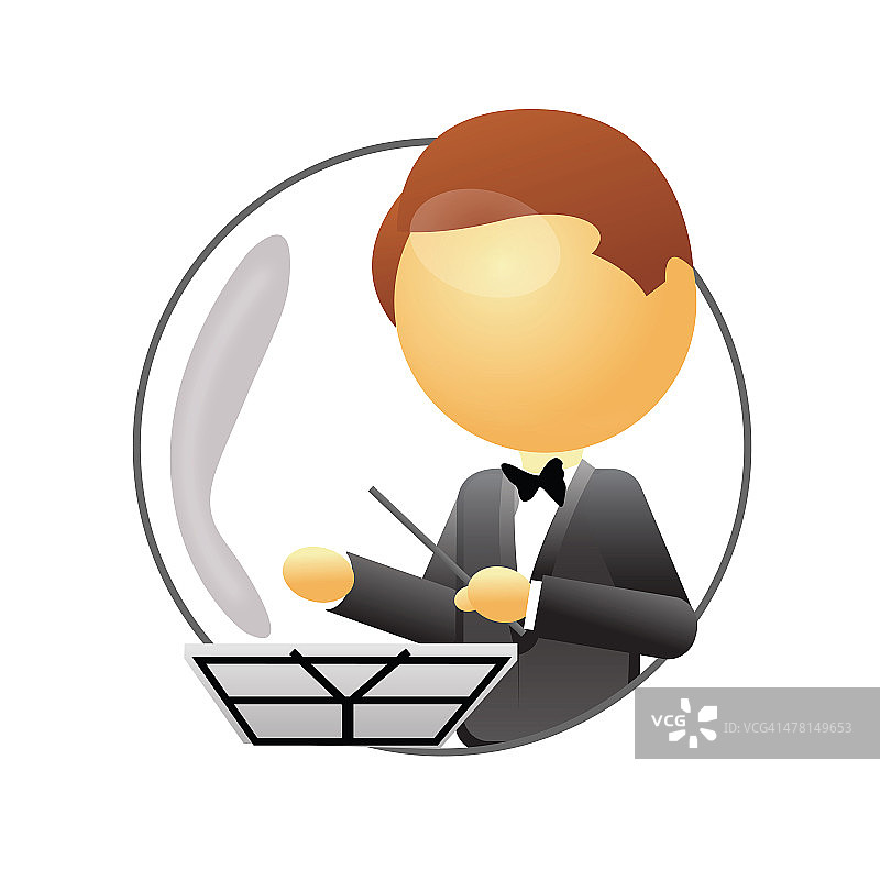 音乐指挥家图片素材