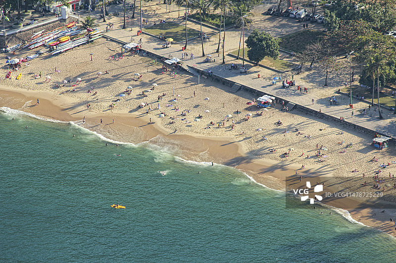 红色海滩图片素材