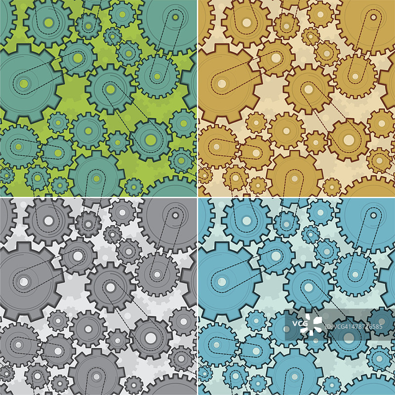 无缝齿轮背景图片素材