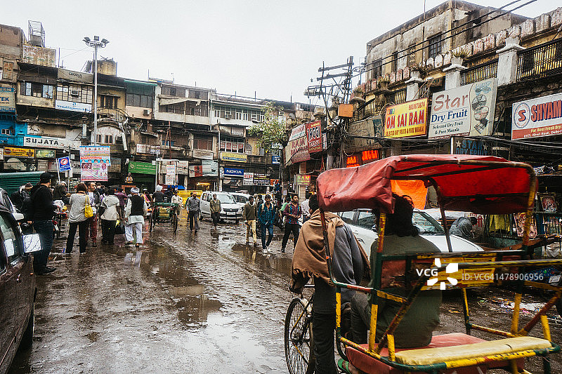 旧德里图片素材