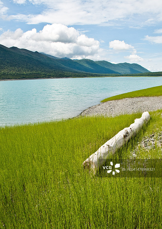埃鲁特纳湖，阿拉斯加图片素材
