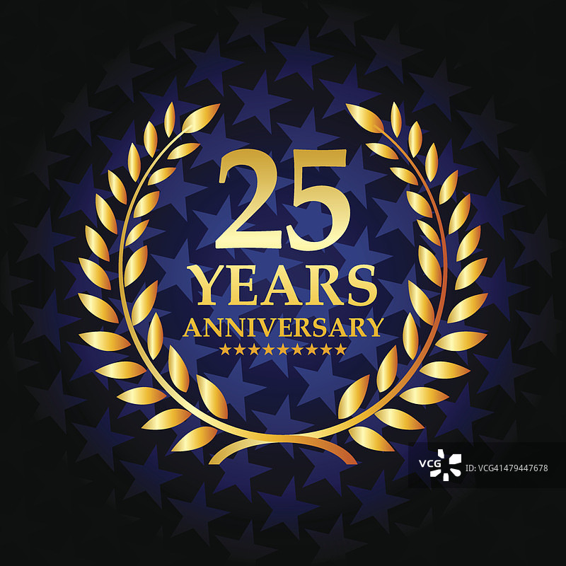 25周年纪念标志图片素材