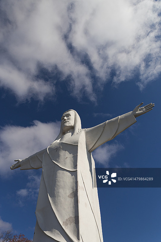 奥沙克的基督雕像图片素材