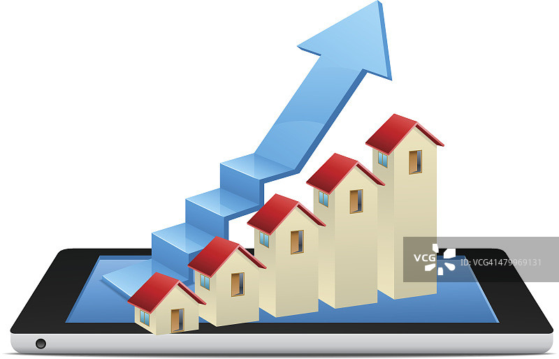 房屋进度条图片素材