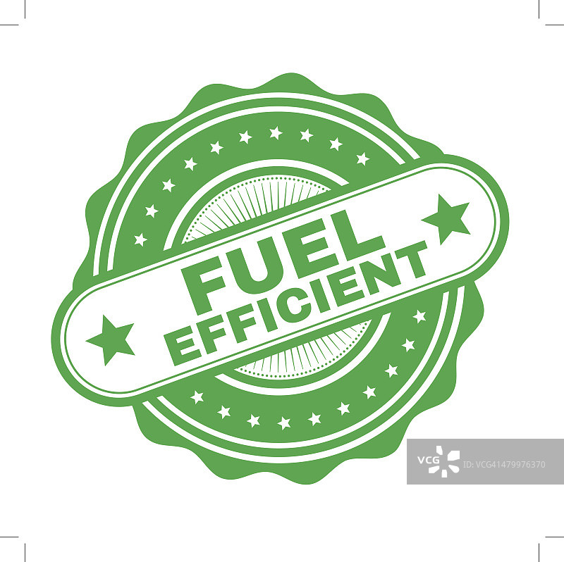 燃油效率贴纸图片素材