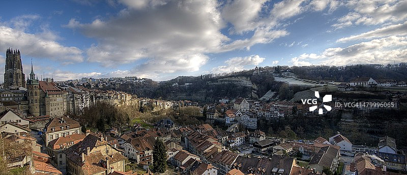 弗里堡低城图片素材