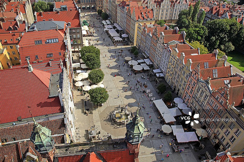 格但斯克长街市场图片素材