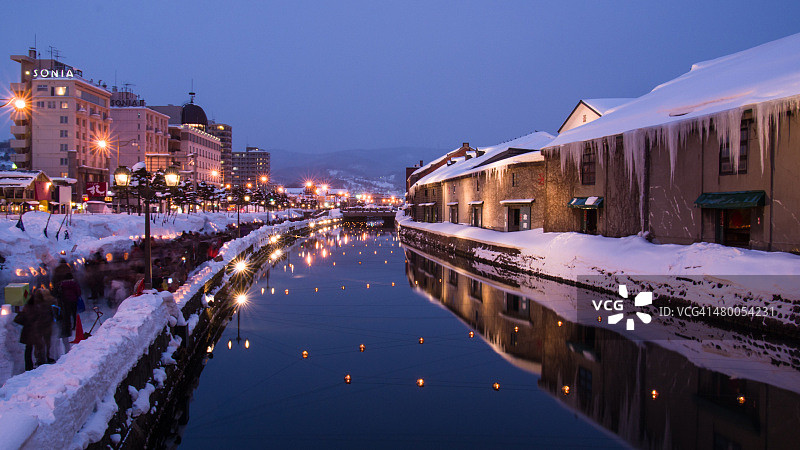 城市冬季风光图片素材