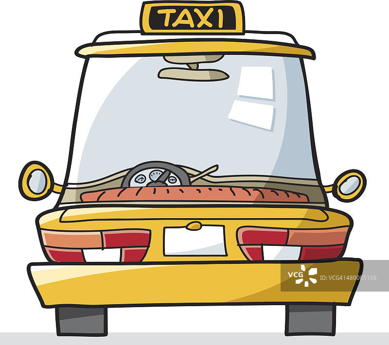 出租车图片素材