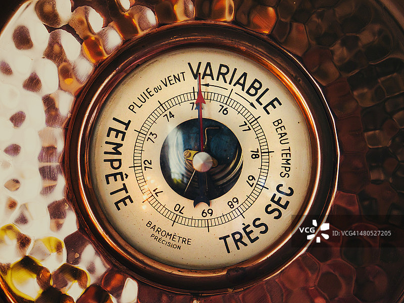 复古气压计图片素材