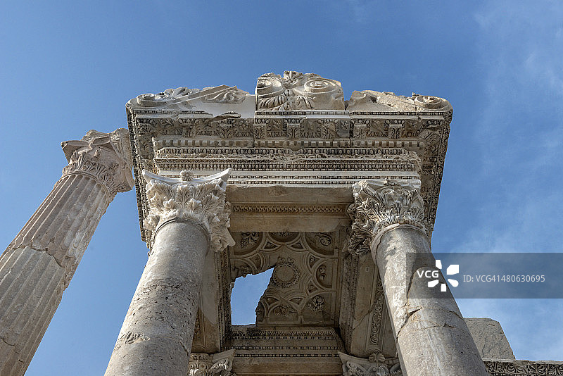 萨加拉索斯的安东尼诺喷泉图片素材