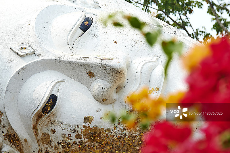 泰国阿瑜陀耶府崖差蒙空寺图片素材