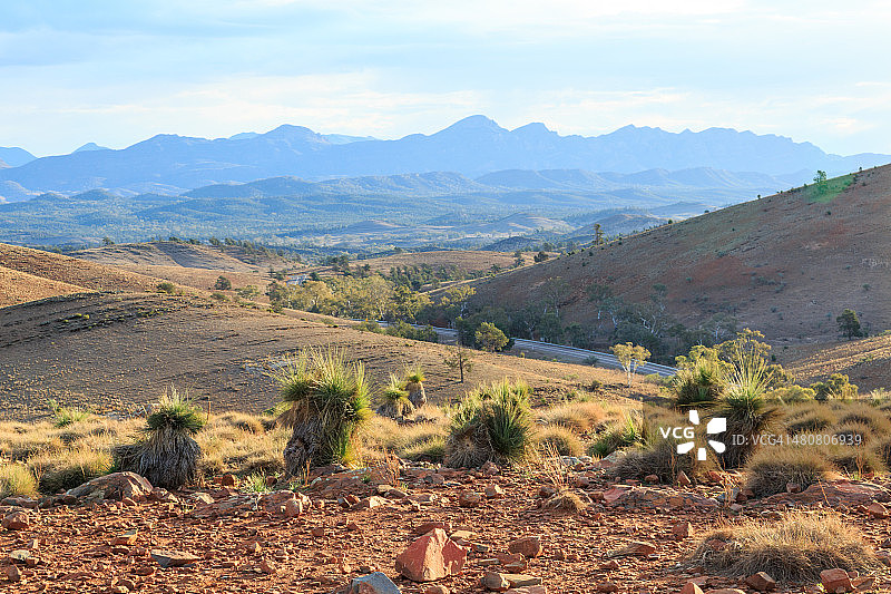 维凭拿庞，弗林德斯山脉，南澳大利亚州图片素材