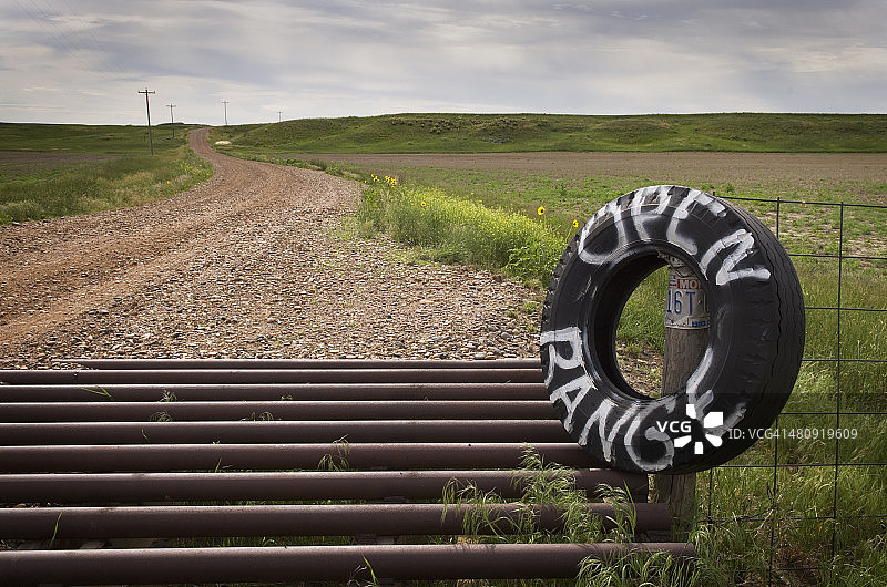 牛栅栏图片素材