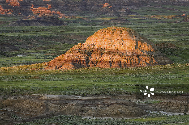 蒙大拿州地狱溪荒地图片素材