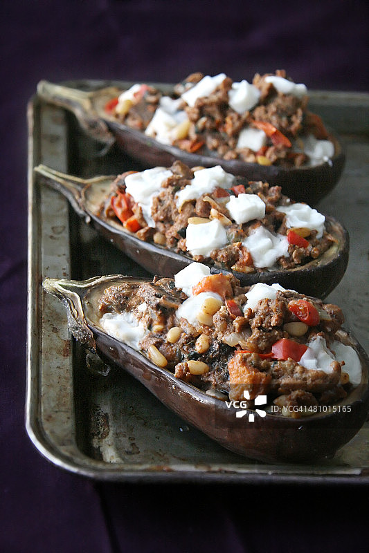 酿茄子图片素材