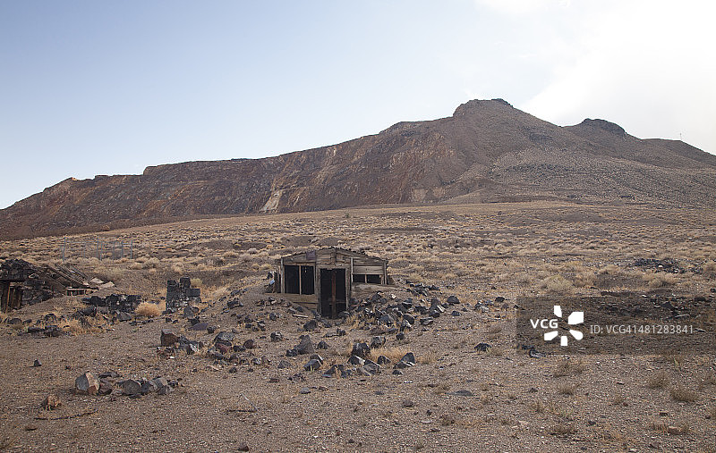 鬼镇废墟图片素材