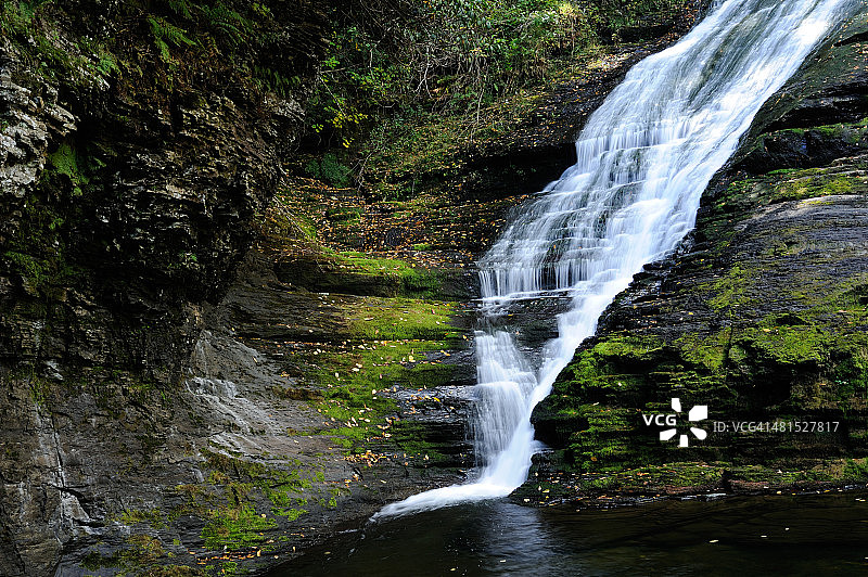 丁曼斯瀑布图片素材