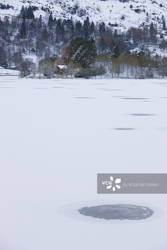 冬季的格拉斯米尔图片素材