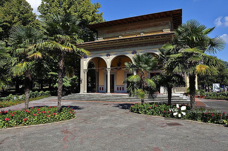 意大利托斯卡纳的蒙特卡蒂尼泰尔梅图片素材