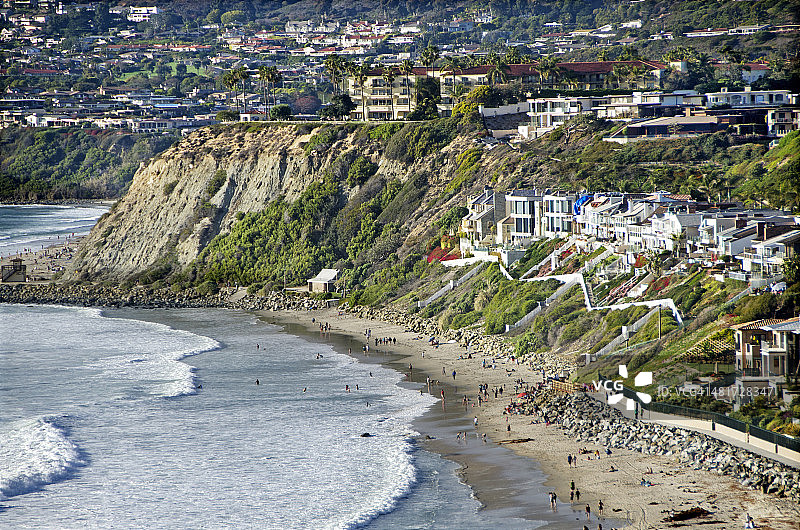 达纳角的滨海小镇图片素材