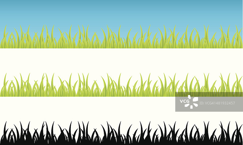 逼真草地连续图案图片素材