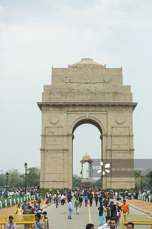 印度门（白天）图片素材